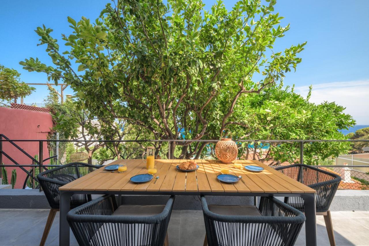 Proche Monaco, Vue Mer, Acces Plage Et Jardin Privatif Saint-Antoine  Εξωτερικό φωτογραφία